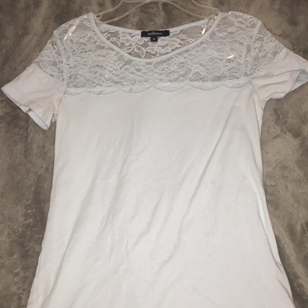 A regular light blue shirt